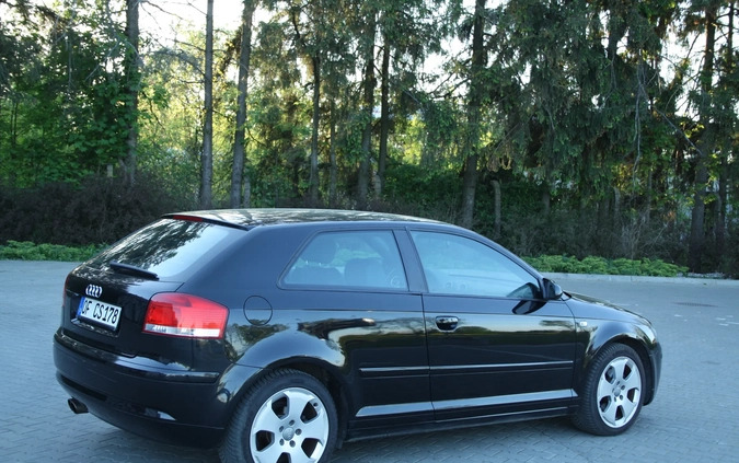 Audi A3 cena 23900 przebieg: 95000, rok produkcji 2007 z Zwoleń małe 352